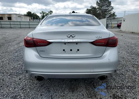 2019 Infiniti Q50 Luxe из США, поврежденный, VIN JN1EV7AR5KM555442